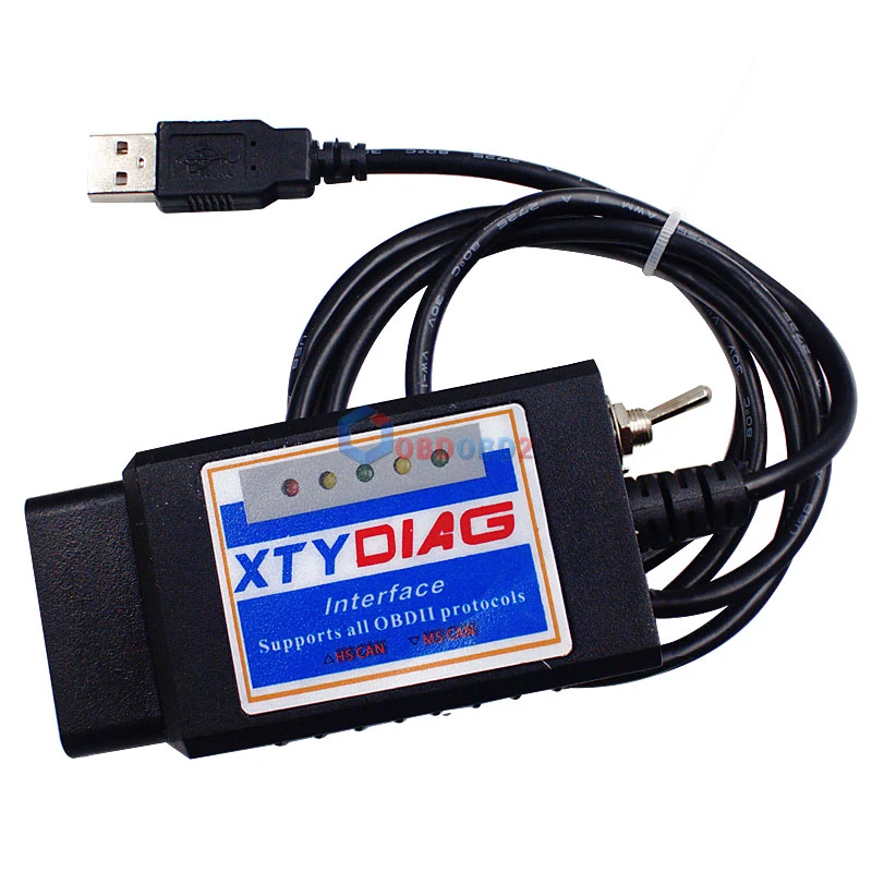 PIC18F25K80 чип ELM327 V1.5 USB Переключатель ELM 327 CAN/MS CAN для Forscan OBD2 диагностический сканер