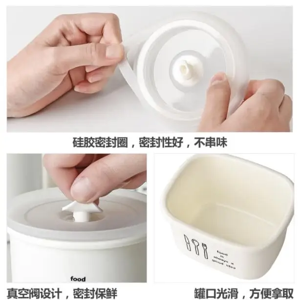 Креативные запечатанные банки с буквенным принтом кухонный органайзер