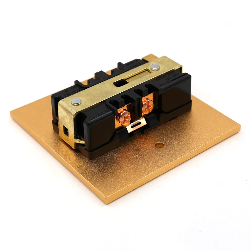 Бесплатная доставка одна штука чистый сплав настенная мощность аудио AV класс