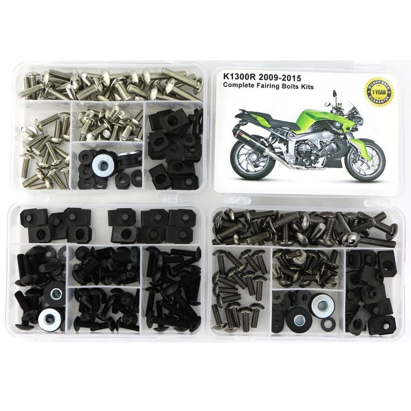 Подходит для BMW K1300R 2009 2010 2011 2012 2013 2014 2015 мотоциклетные полный обтекатель Болты