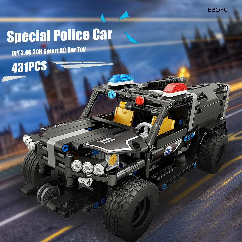 DIY RC грузовик специальный автомобиль 2 4G пульт дистанционного управления модель