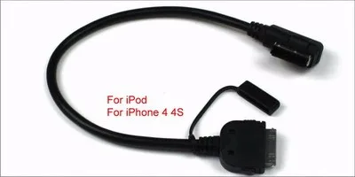 AMI MMI Интерфейс RCA USB AUX iPhone Разъем для подключения iPod для автомобиля Audi S4 S5 S6 S8 Q3 Q5 Q7 R8 автомобильный адаптер для кабеля провода