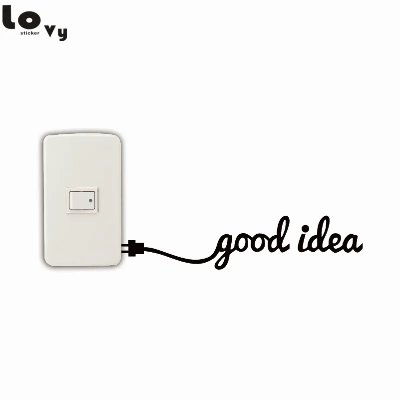 Креативная хорошая идея зарядное устройство свинцовый выключатель света