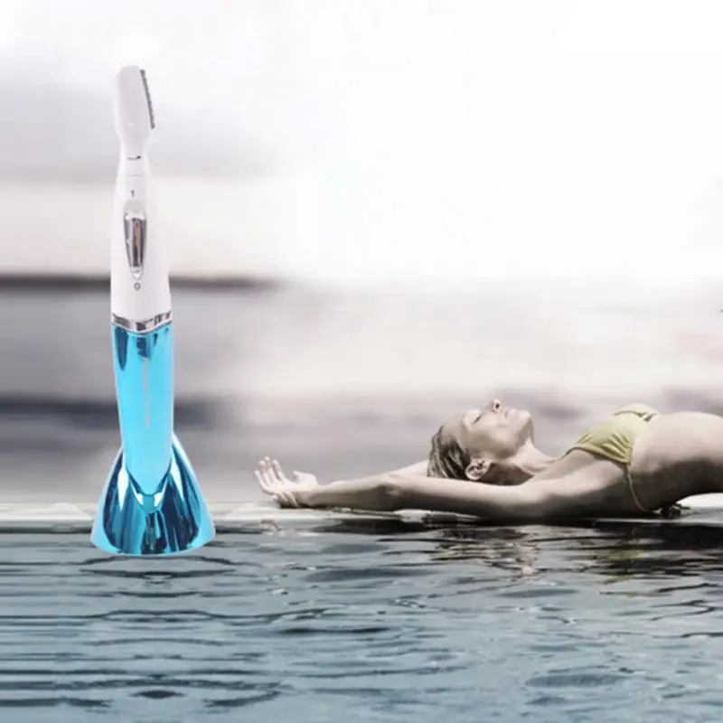 Micro Precision Электрический Бровей Триммер Линии Бикини Бритвы Лицо Сухой-Бритвы |