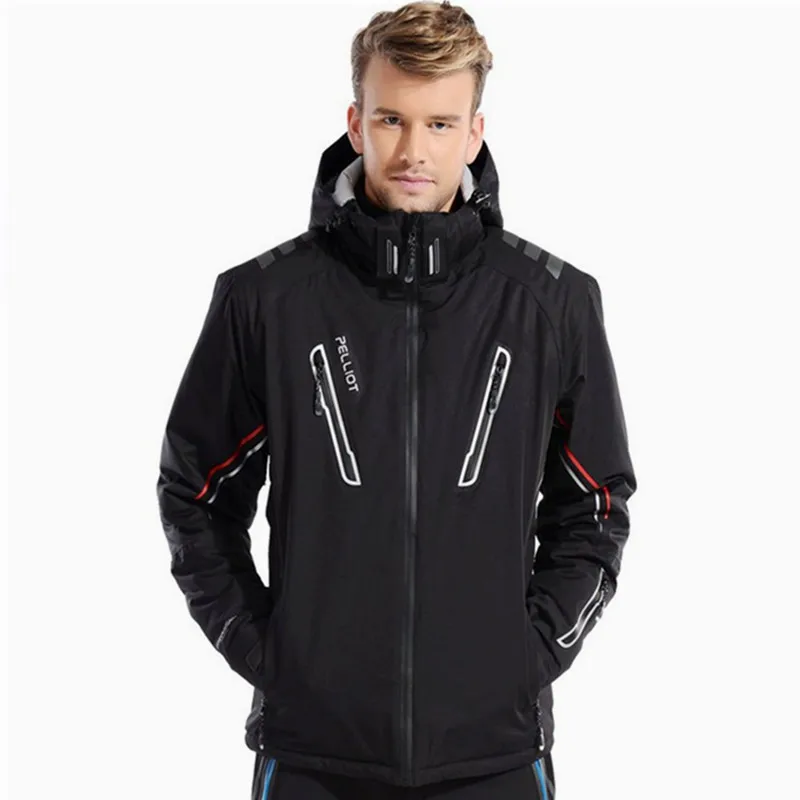 Пелльо Лыжная куртка Для мужчин высокое качество сноуборд Водонепроницаемый