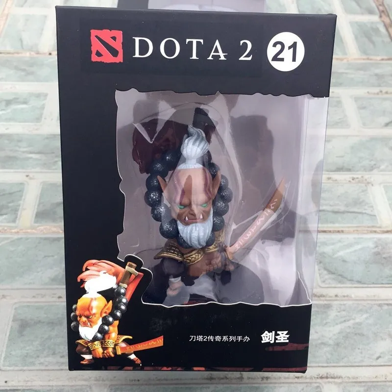 WOW DOTA 2 игровая фигурка Kunkka Lina Pudge queen Tidehunter CM FV ПВХ Фигурки Коллекция dota2 игрушки