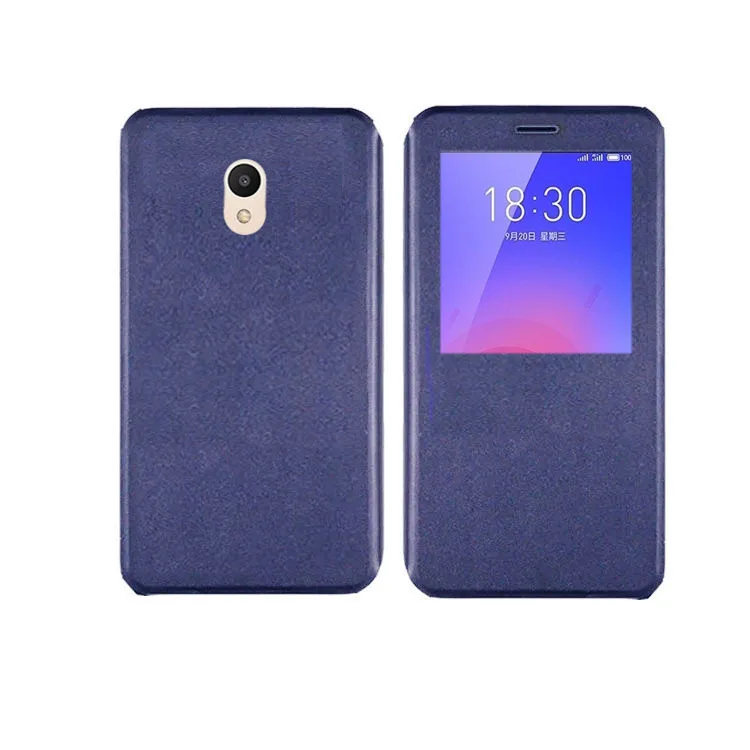 Kiylczxycm Лидер продаж для Meizu m6 Smart оригинальный вид окна флип кожаный чехол на Meilan 6 (5