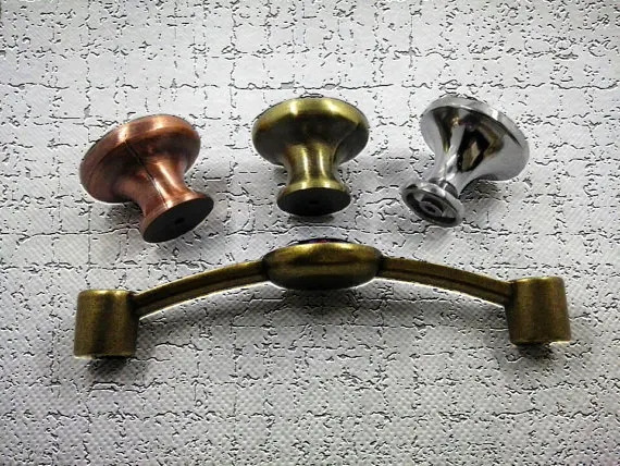 Карта ящика рукоятки в античном стиле бронза/Хрустальная ручка комода ручки