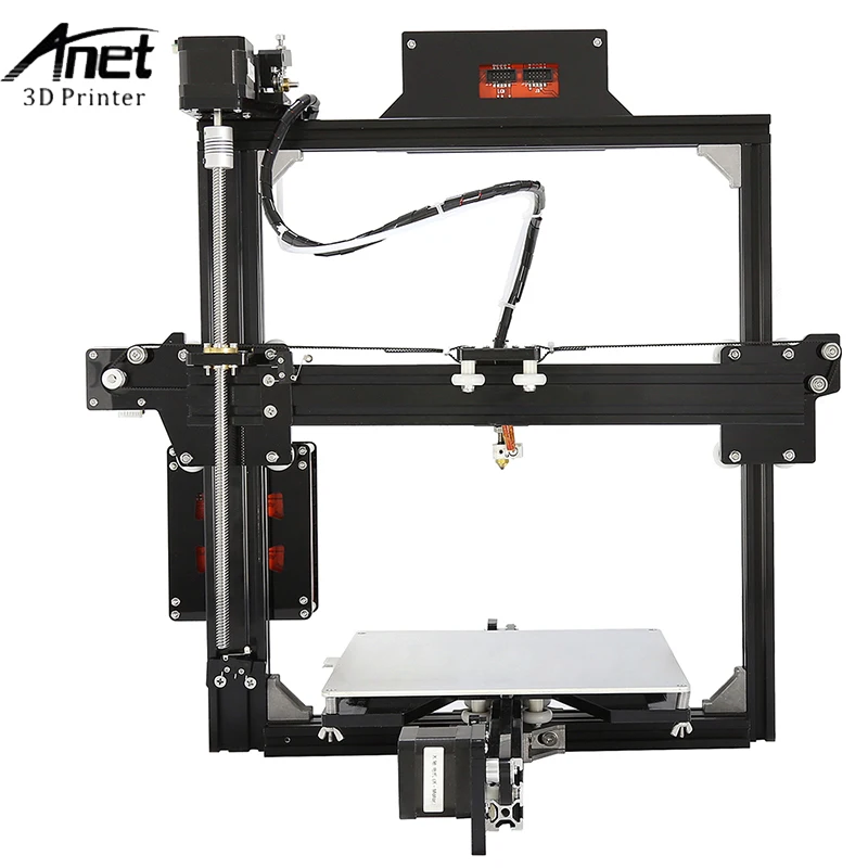 Анет A2 LCD2004 3D принтеры DIY Kit с большой очаг печати Расширенный диапазон размеров