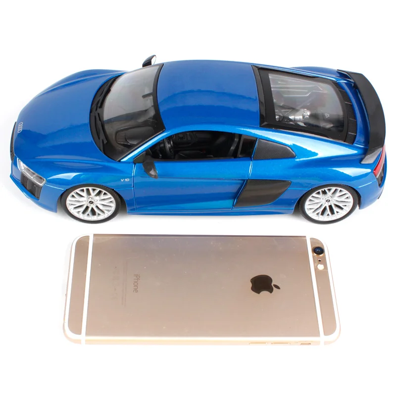 Спортивный автомобиль Maisto 1:18 Audi R8 V10 PLUS литая модель автомобиля новая игрушка в