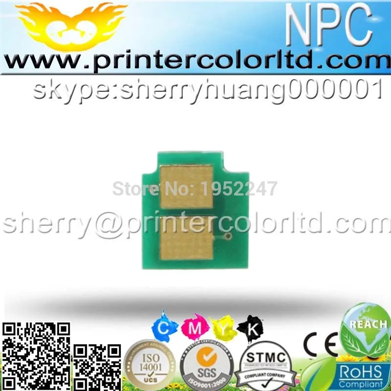 4005) тонер лазерного принтера чип сброса для hp CB400A-CB403A Цвет LaserJet CP4005 CP4005n CP4005dn bkcmy-7.5k