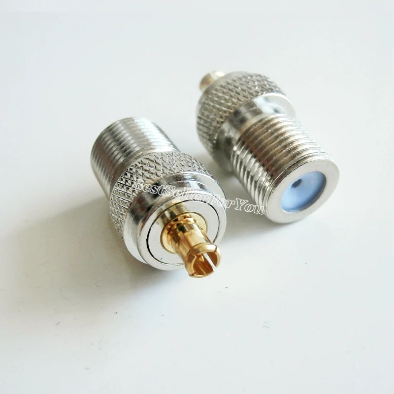 1x F ТВ Женский Джек к MCX Штекер RF разъем прямой F/M адаптер 75 Ом|jack plug connector|jack connectorjack