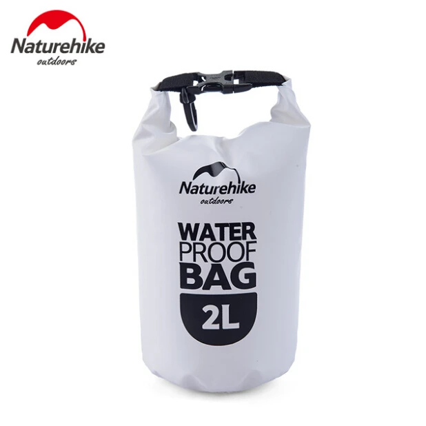 White 2L Naturehike водонепроницаемые сумки, уличные ультралегкие походные сухие органайзеры, сумки для плавания - Цвет: White 2L