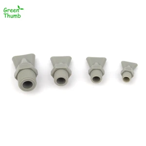 Разбрызгиватель Duckbill, 1 шт., 14,38,12,34 дюйма, насадка для полива сада, Высококачественная плоская промышленная сельскохозяйственная насадка