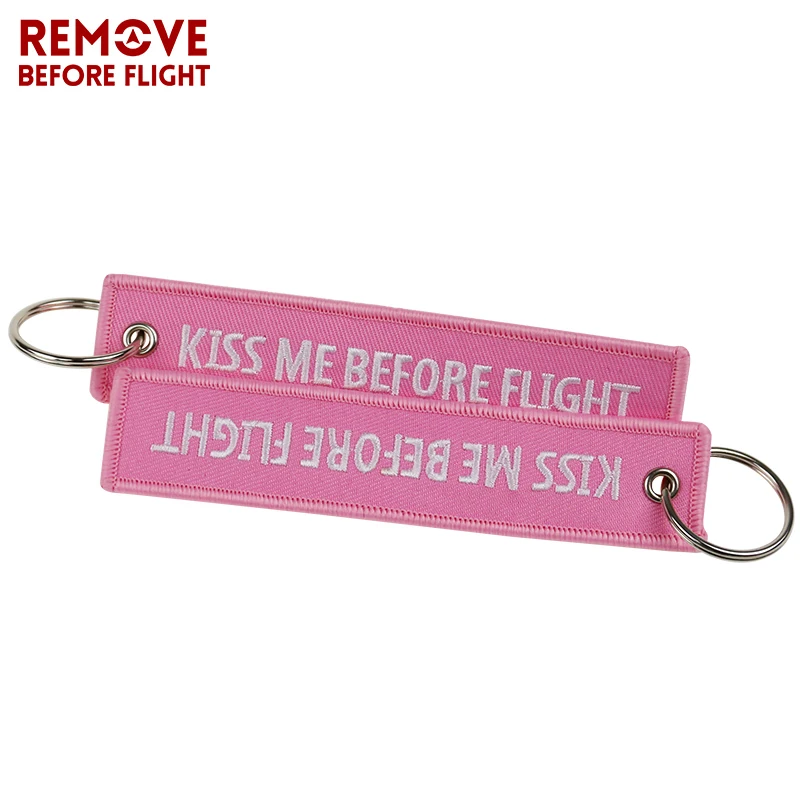 3PCS/SET Mix Color Keychain Remove Before Flight Key Ring Embroidery Fobs OEM ATV Car Motorcycles Chains Holder Bijoux | Автомобили и