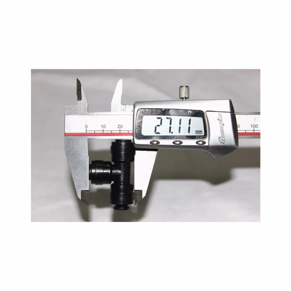 1/4 ''Slip-Lock 10 шт наружная насадка распылителя тройники, 12 шт водяной латунный туман Mister насадка, насадка распылителя s комплект для системы охлаждения