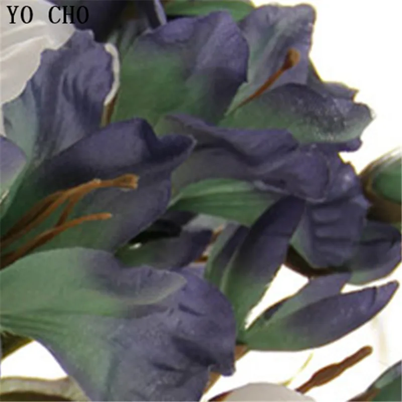 YO CHO Free shipping (5 piece/lot)Pearl lily flower artificial flowers silk for living room | Дом и сад