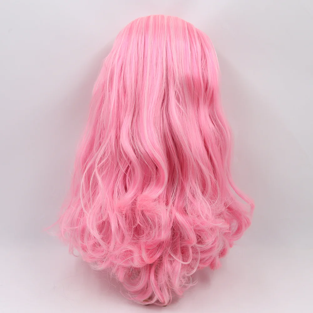 Кукла Blyth ICY DBS 30 см темная кожа матовое лицо розовая мягкая без челки вьющиеся