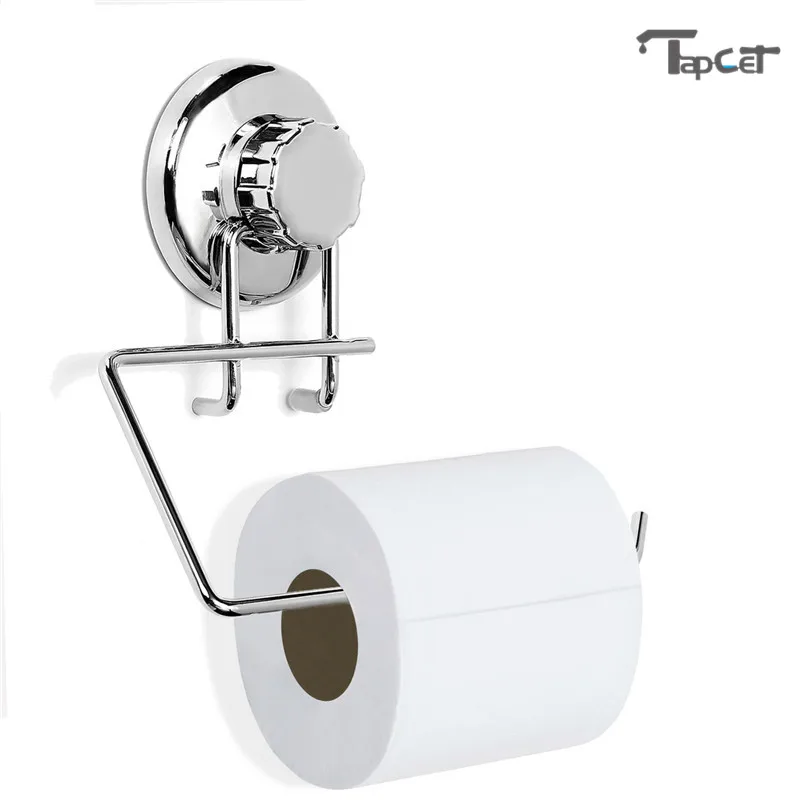 TAPCET мощные держатели для бумаги на присоске Вакуумная присоска для ванной туалетной бумаги бумажные салфетки в рулонах держатель для полотенец