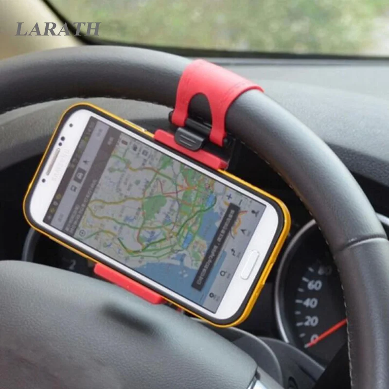 Универсальный Автомобильный руль гнездо держатель для телефона навигация чехол