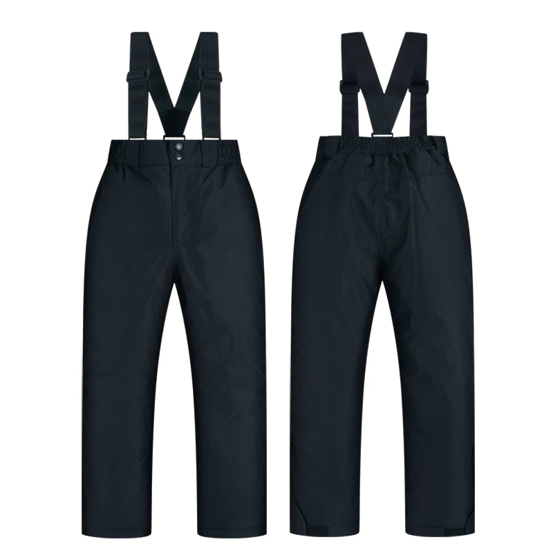 Лыжные штаны для мальчиков и девочек утепленные ветрозащитные