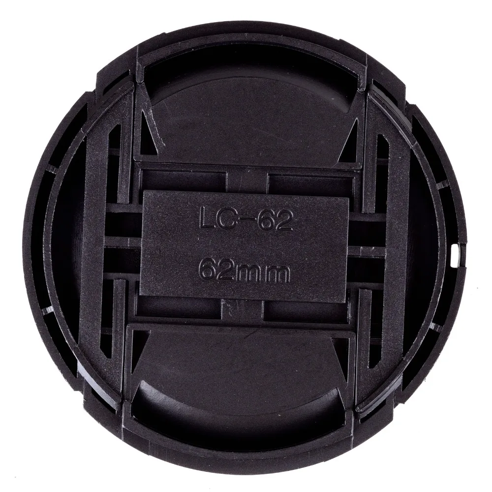 

100% Professional 10Pcs 62 MM Center Pinch Front Lens Cap for canon nikon sony pentax all 62MM Cameras