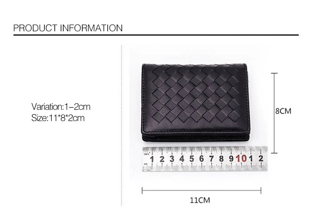 Fashion Men Sheepskin Leather Mini Wallets Women Business Credit Card Holder ID Pocket Hasp Simple Travel Wallet Coin Purse