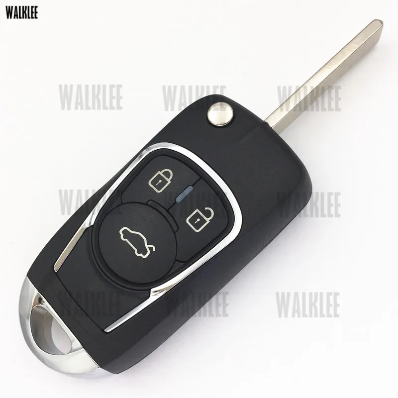 WALKLEE Флип складной дистанционный ключ Обновлен для Mercedes-Benz Smart Fortwo 451 315 МГц или 433 МГц 2007