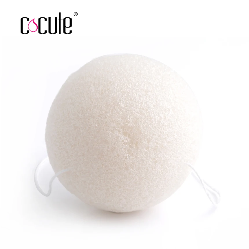 Cocute Konjac спонж для красоты натуральный eponge спонж Конняку очиститель пор для лица моющая Губка Уход за кожей лица Инструменты