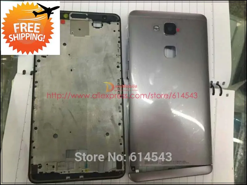 1 шт. передняя рамка + задняя крышка батарейного отсека для Huawei Ascend Mate 7 MT7 Mate7|back