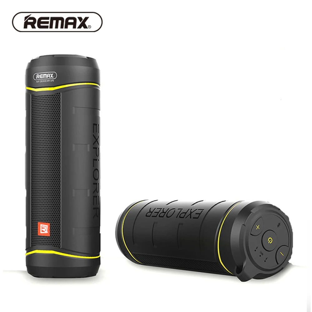 Спортивная Беспроводная колонка REMAX с Bluetooth 4000 мАч чип DSP TF звонок стереочайник