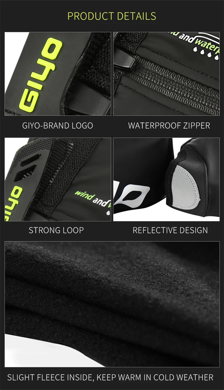 GIYO, зимние Чехлы для обуви для велоспорта, женские, мужские чехлы для обуви, MTB, шоссейные, велосипедные, гоночные, водонепроницаемые чехлы для обуви, велосипедные