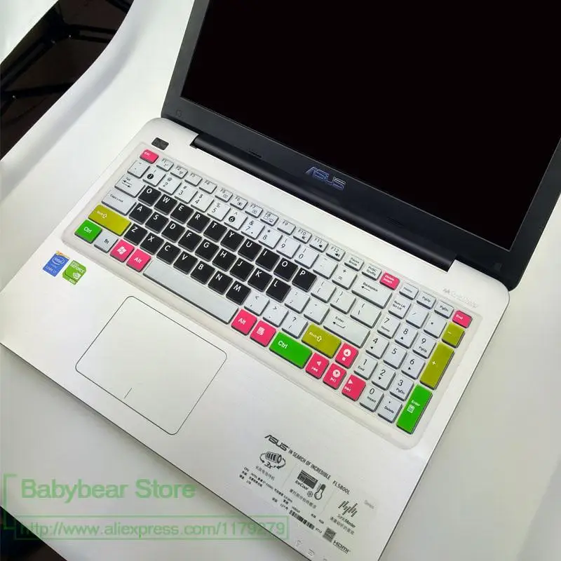 Для Asus x550v a555l n551 k555l k550 F555LA F555UA F556UA GL552VW G550LK G60VW G58JW 15,6 дюйм чехол для клавиатуры защитная крышка