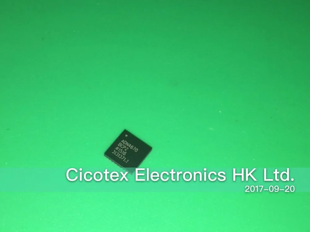 

ADN4670BCPZRL7 LFCSP16 IC CLK BUF 2-10 1,1 ГГц 32LFCSP ADN4670