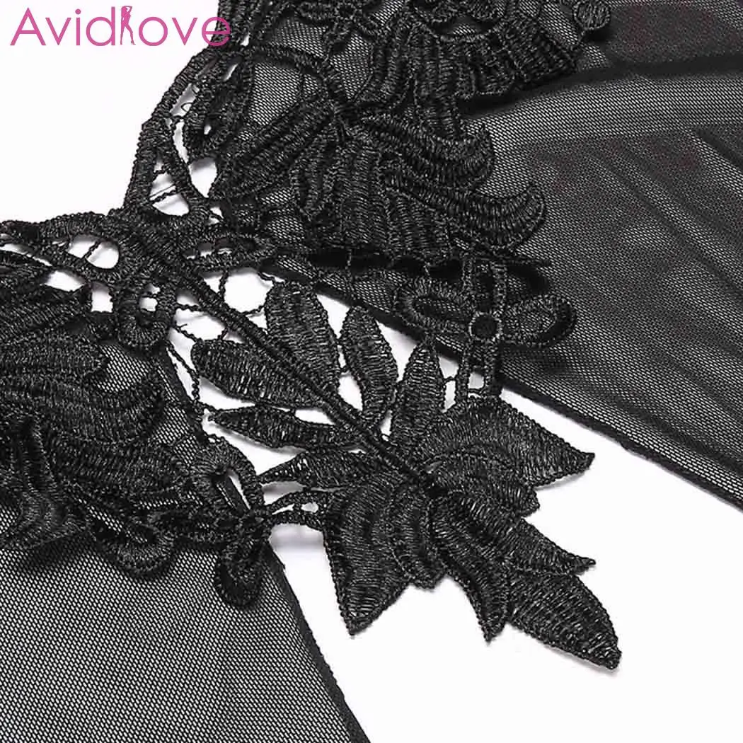 Avidlove женский сексуальный комплект нижнего белья, секс-шоп, Прозрачное Бикини, экзотическое боди, кружевной комплект нижнего белья, боди