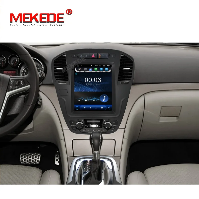 MEKEDE автомобильный радиоприемник Android 8 1 Tesla стиль gps навигация dvd плеер для Opel Insignia