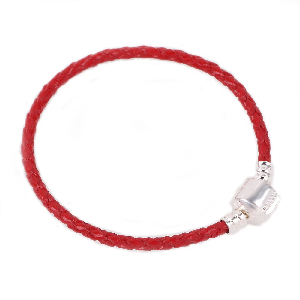 red Couqcy модные дешевые оптовые модные оригинальные мужские кожаные браслеты брендовые новые трендовые женские браслеты - Окраска металла: red