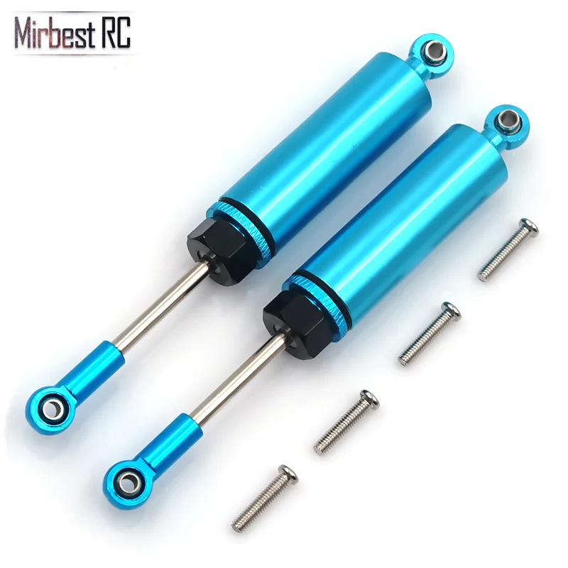 Rear Shock Absorber Mirbest RC модернизированные металлические детали передний и задний амортизатор внутренний пружинный амортизатор для WLtoys 12428 12429 FY-03H 0016 17 - Цвет: Rear Shock Absorber