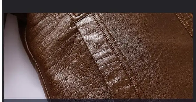 Мужские кожаные куртки с длинным рукавом, зима, новые модные деловые удобные повседневные кожаные куртки, мужские куртки,, размер M-4XL