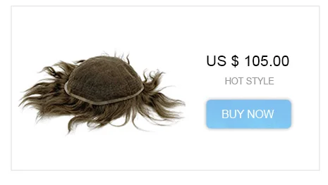 Hair system for men Hair men toupee base Q6 style mens wig remy hair 1B50 color