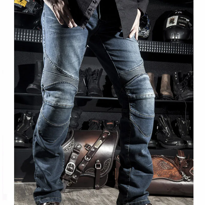 Бесплатная доставка мотоциклетные гоночные автомобильные прямые джинсовые