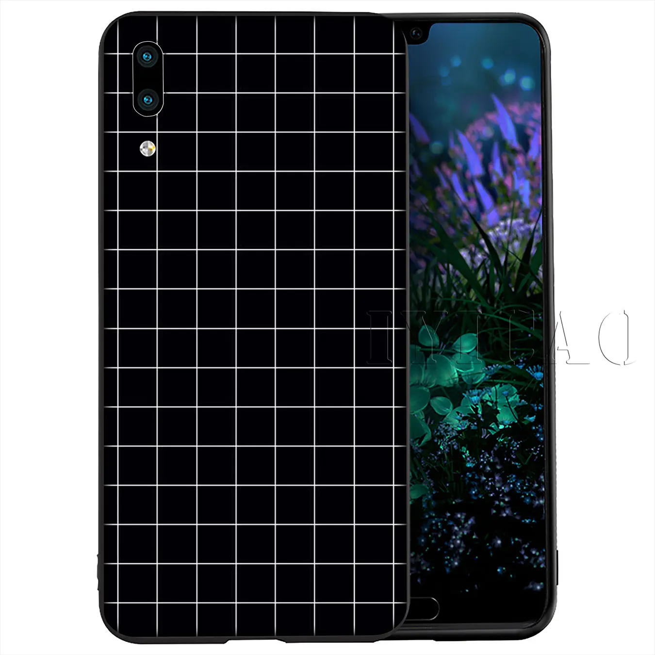 IYICAO Золотой Черный Белый Мраморный Мягкий силиконовый чехол для Huawei Y9 Y7 Y6 Prime 2019