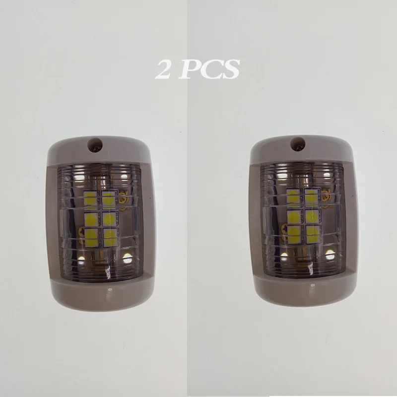 2pcs Морской яхты короче навигации светильник 12V светодиодный 225 градусов мини Размеры - Цвет: 2pcs