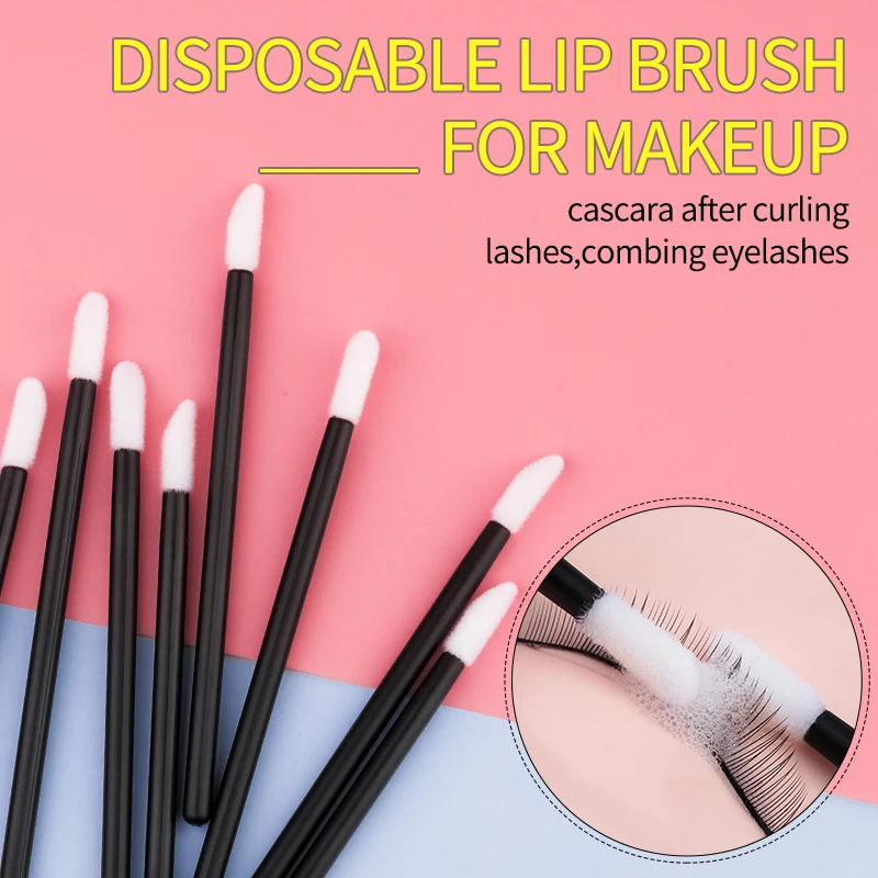 Efc beauty 50 шт. одноразовая кисть для губ кисти макияжа наращивание ресниц тушь