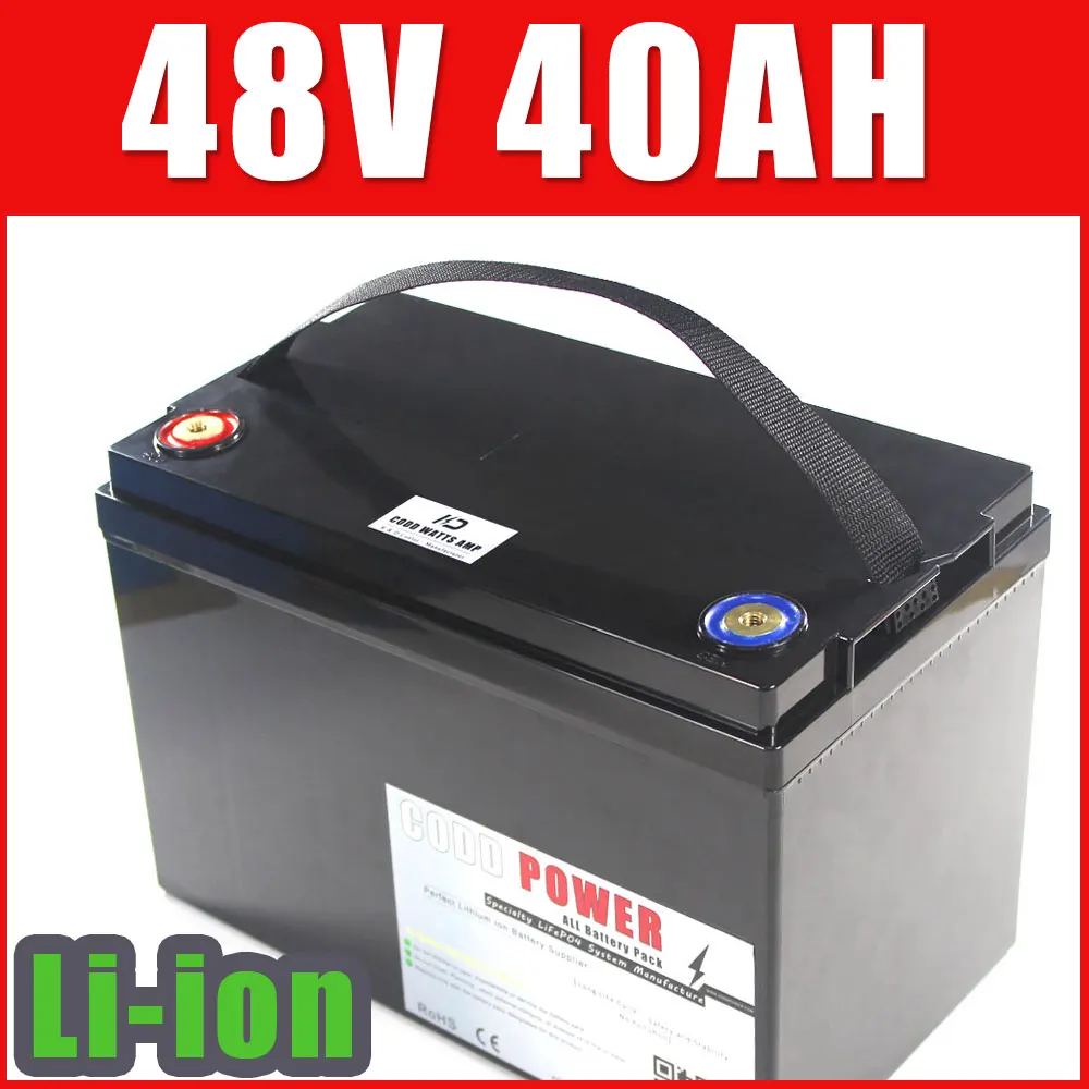 48V 2000W Электрический трехколесный велосипед литий-ионный аккумулятор E Скутер
