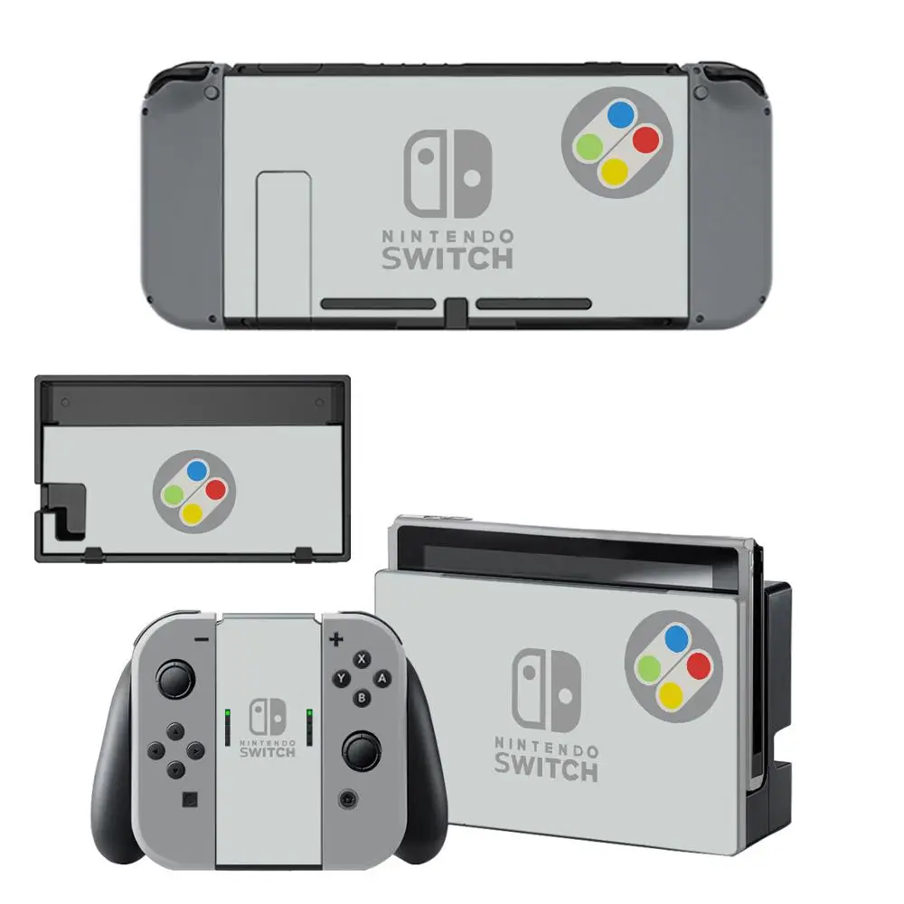 YSNS0553 Чехол для nintendo Switch с наклейкой для nintendo switch, s Наклейка для консоли nintendo Switch, контроллер Joy-con и защита док-станции - Цвет: YSNS0553