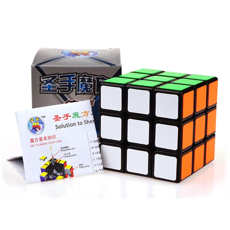 Shengshou кубик рубика 3x3 Magic Cube Легенда Профессиональный Скорость ПВХ Стикеры
