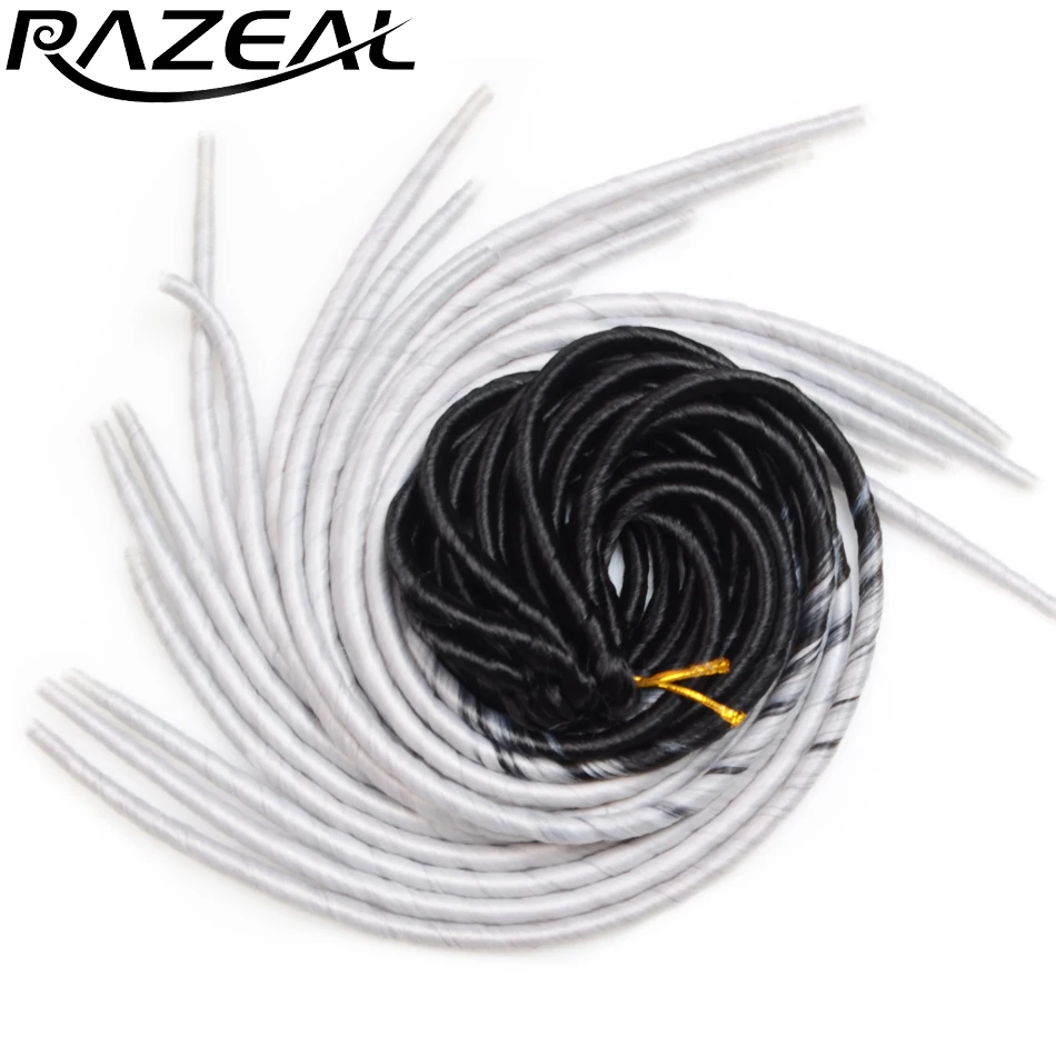 5 шт. косички из синтетических косичек 20 дюймов для расширения замков |