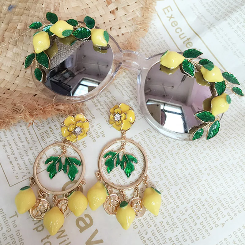 Новинка 2017 модные женские солнцезащитные очки в стиле барокко для девочек