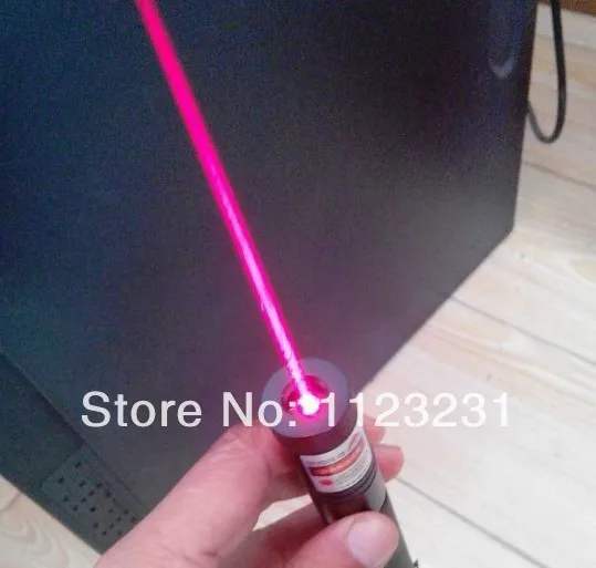 COOL*Red 1000mw red Laser pointers High-power adjustable star burn black matches pop balloons free shipping |